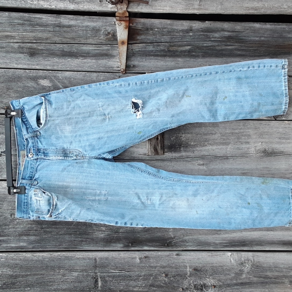 Distressed Jean's Wrangler